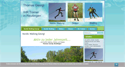 Desktop Screenshot of nordicwalking-georgi.de