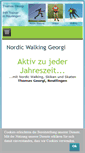 Mobile Screenshot of nordicwalking-georgi.de