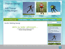 Tablet Screenshot of nordicwalking-georgi.de